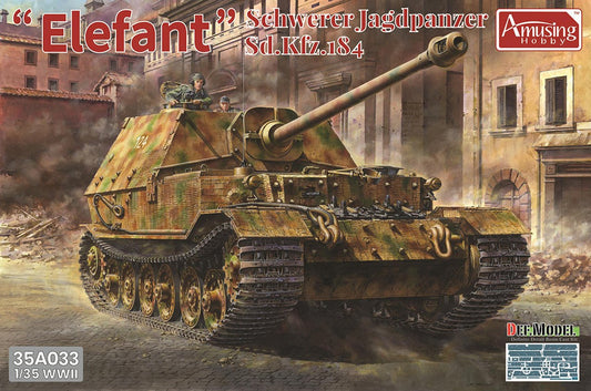 Amusing Hobby - Sd.Kfz.184 Elefant w/full interior 1:35