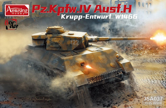 Amusing Hobby - Panzer IV Ausf.H KruppEntwurf W1466 1:35