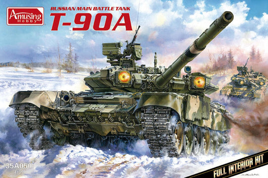Amusing Hobby - Russian T-90 MBT w/full interior 1:35