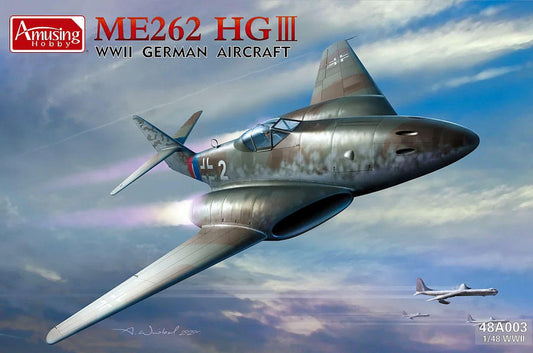 Amusing Hobby - Me262 HGIII Test Model 1:48