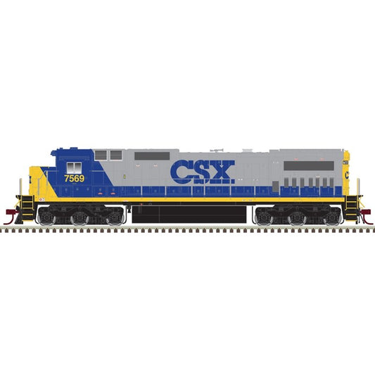 Atlas - Ho Dash 8-40C Diesel CSX 7586 W/Fdl