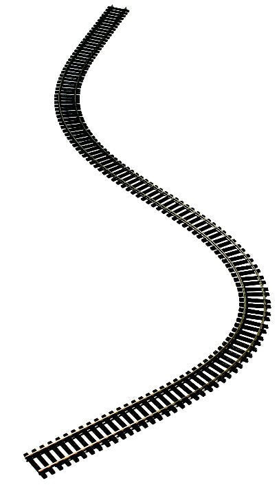 Atlas - Ho C100 Flex Trk Blk 25pcs Min