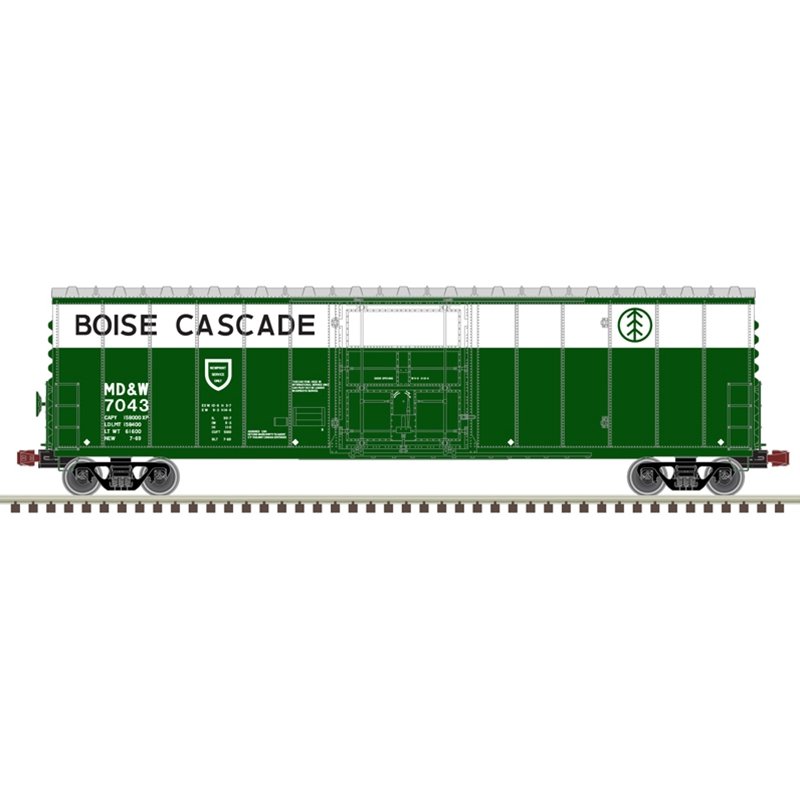 Atlas - Ho NSC Newsprint Boxcar Boise 7043