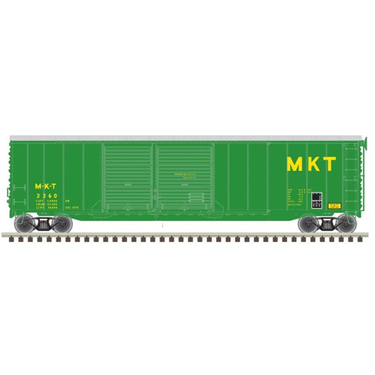 Atlas - Ho 50'Pw Dd Boxcar MKT 2229
