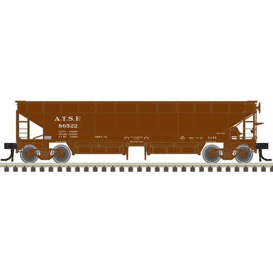 Atlas - Ho 70t Hart Ballast ATSF 3pak