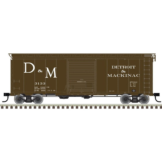 Atlas - Ho 40'PW BOXCAR D&M 3133