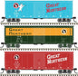 Atlas - Ho USRA Steel Boxcar GN LtdEd 3pak