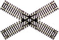 Atlas - N C55 60 Degree Crossing