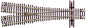 Atlas - N C55 3.5 Wye Turnout