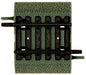 Atlas - Ho Tt 1.5' Straight Track 4pk
