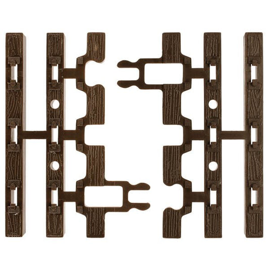 Atlas - 3rail Snap Lock Clips Wood Tie