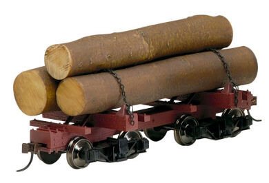 Bachmann - On30 Skeleton Log Car Spt (3)