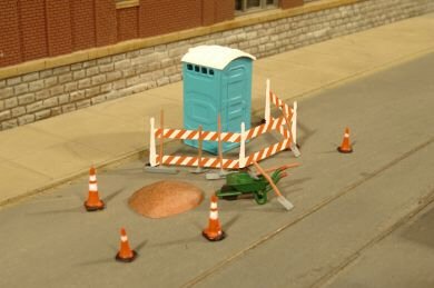 Bachmann - Ho Building Site Accessories