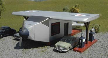 Bachmann - Ho Airplane Gas Station
