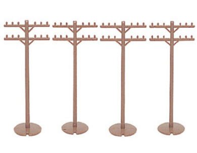 Bachmann - Ho Telephone Poles