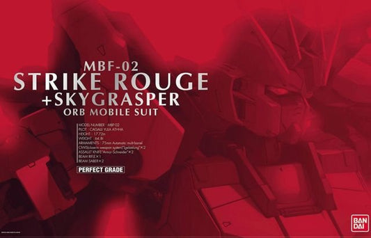 Bandai - PG Strike Rouge + Skygrasper Gundam Seed