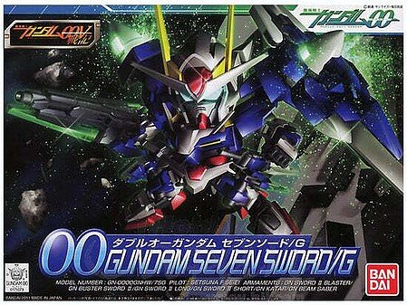 Bandai - SD BB#368 00 Gundam Seven Sword/G