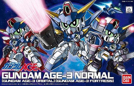 Bandai - BB372 Gundam Age-3(Normal/Fortress/Orbit