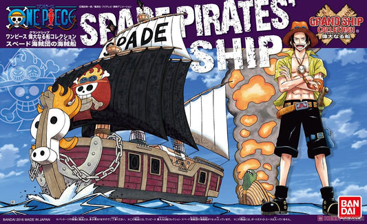Bandai - Spade Pirates'Ship Grand Ship Collection