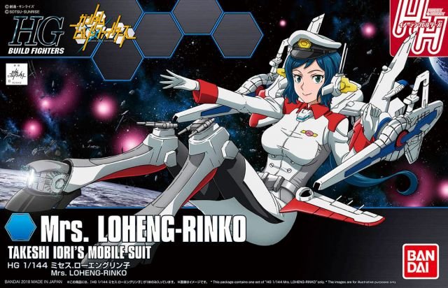 Bandai - HG Mrs Lohengr-Rinko HG 1:144