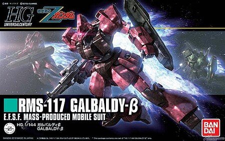 Bandai - HG Galabaldy Beta'Zeta Gundam'HGUC 1:144