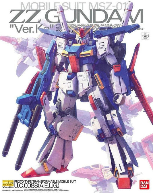 Bandai - MG ZZ Gundam Ver.Ka 1:100