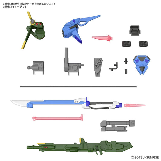 Bandai - OPtion Parts Set Gunpla 02 Striker&Sword