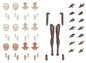 Bandai - 30MS Option Body Arm & Leg Brown