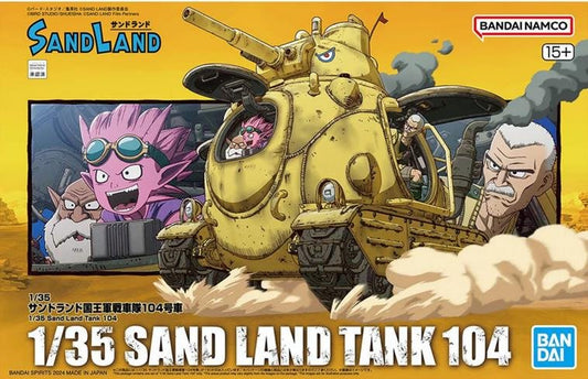 Bandai - Sand Land Tank 104 1:35
