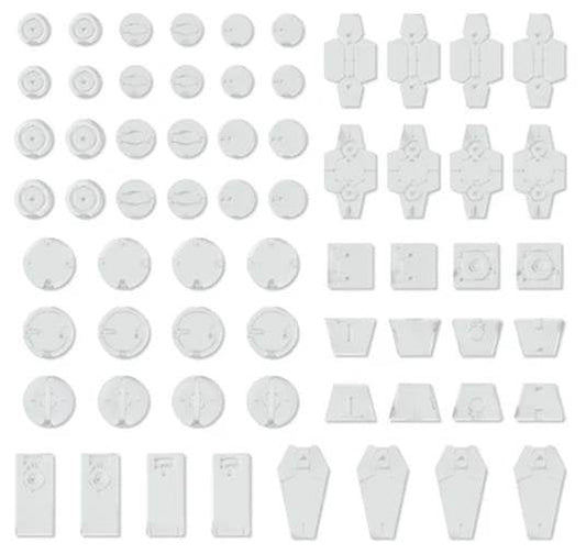 Bandai - Customize Material(DecorationParts1Wht