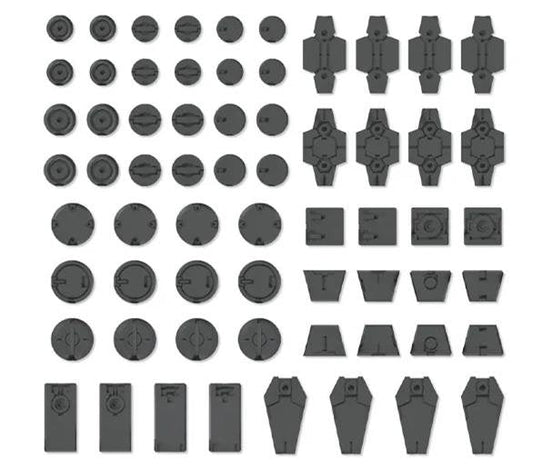Bandai - Customize Material(DecorationParts1Gray