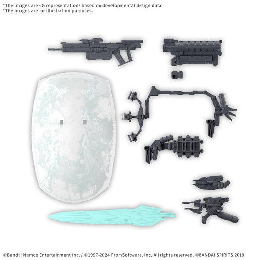 Bandai - 30MM Option Parts Set Rubicon Weapon Set