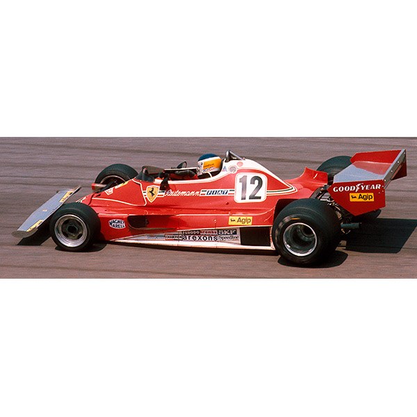 Tameo - TMK436 Ferrari 312 T2 - 1977 - White Metal Car Kit - Scale 1:43, Made in Italy
