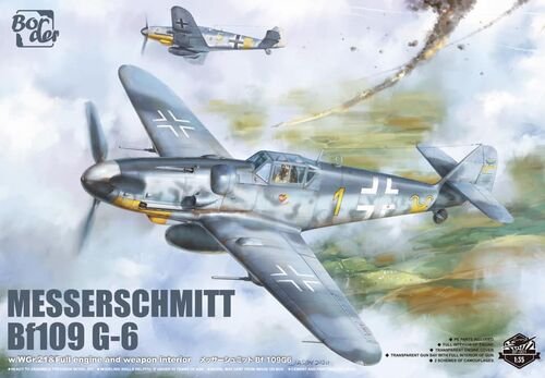 Border Models - Bf109G-6 w/WGR21 w/full interior 1:35
