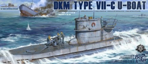 Border Models - DKM Type VII-C U-Boat Center Sectio 1:35