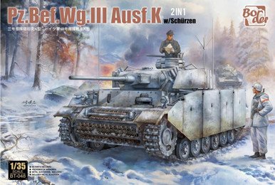 Border Models - Panzer 3 w/skirt armor 1:35