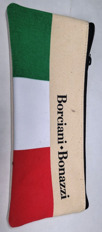 Borciani e Bonazzi Beige Mat Canvas Case 245x90mm ITALIA 1951