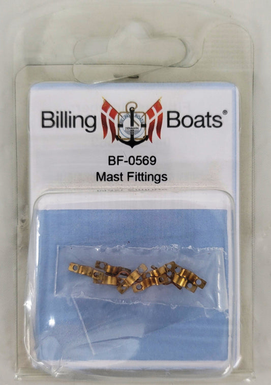 Billing Boats - Mast Fittings 8mm Pack of 10