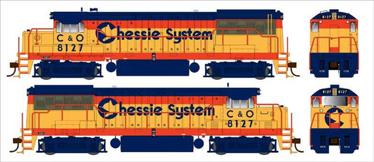 Bowser - HO U25b C&O PH IIa 8116 w/dcc