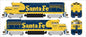 Bowser - HO U25b Santa Fe PH IIa 6609 w/dcc