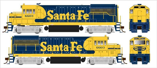 Bowser - HO U25b Santa Fe PH IIa 6603 w/sd