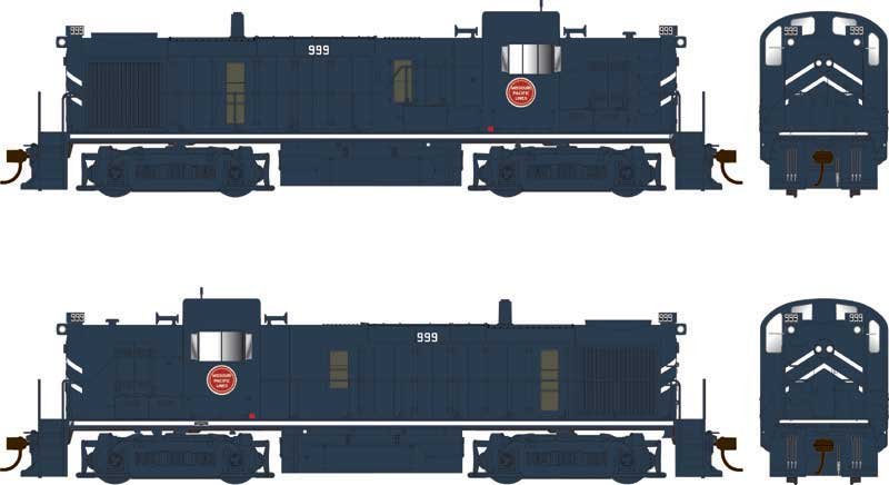 Bowser - Alco RS-3 Phase 3 MP 999