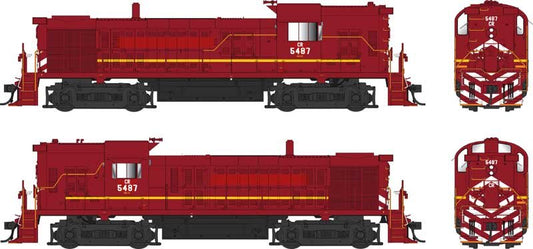 Bowser - Ho ALCo RS-3 Con Late Red Patch 5487