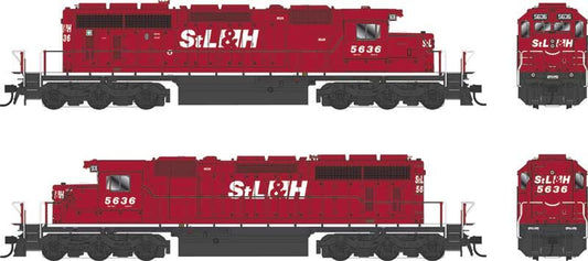 Bowser - Ho GMD SD40-2 StL&HR 5648 W/sd