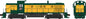 Bowser - Ho Alco RS-3 C&NW 166 W/sd
