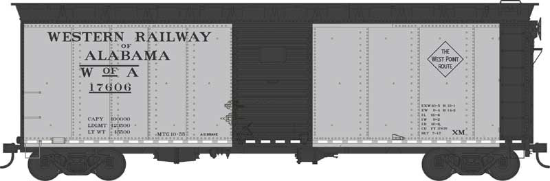 Bowser - Ho 40' Boxcar WRofA 17622