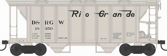 Bowser - Ho EL H34 Cvd Hopper D&RGW 18362
