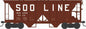 Bowser - Ho EL H34 Cvd Hopper SOO #8926