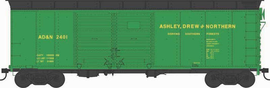 Bowser - Ho X31 Rd Roof Boxcar AD&N 2408