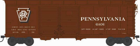 Bowser - Ho X31 Rd Roof Boxcar PRR 61490